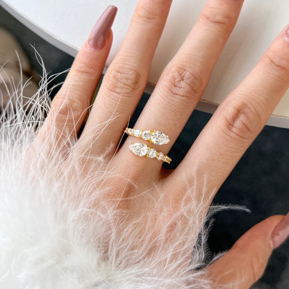 [Everoly JW]Delicate Lively Snake Shape Daily Ring