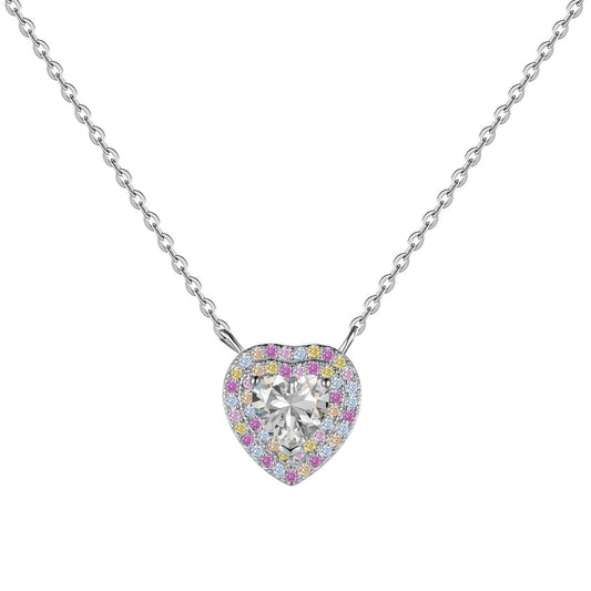 [Everoly JW]Exquisite Heart Shape Necklace