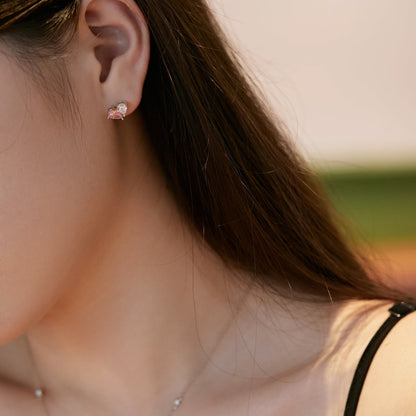 [Everoly JW]Dazzling Elegant Heart Cut Lover Earrings