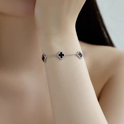 [Everoly JW]Four-Leaf Clover Exquisite Bracelet