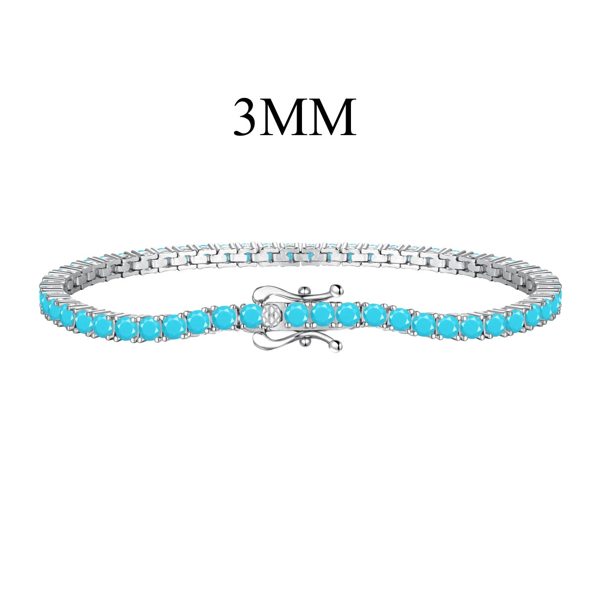 [Everoly JW]Dainty Charming Round Cut Tennis Bracelet