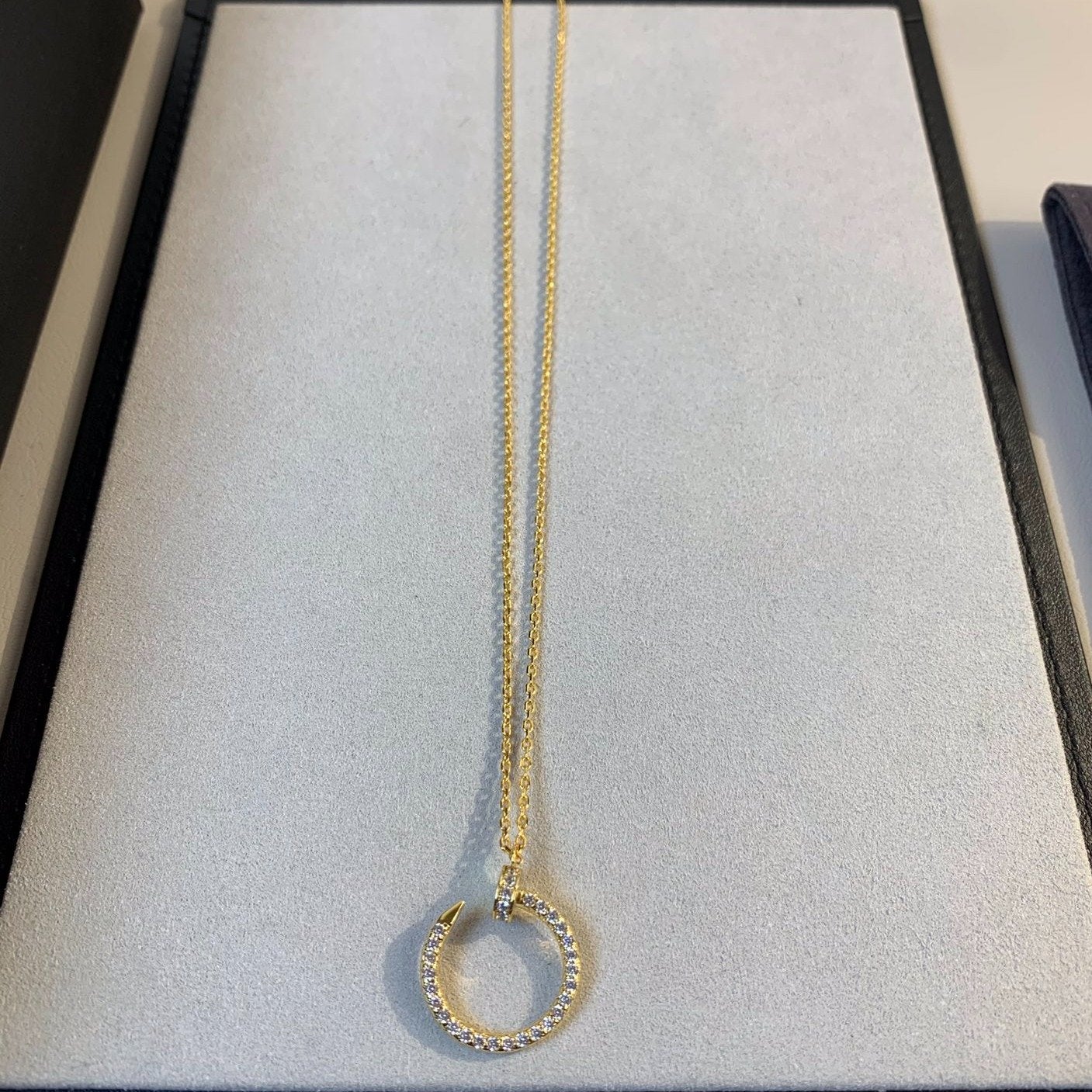 [Everoly JW]JUSTE NECKLACE GOLD DIAMONDS