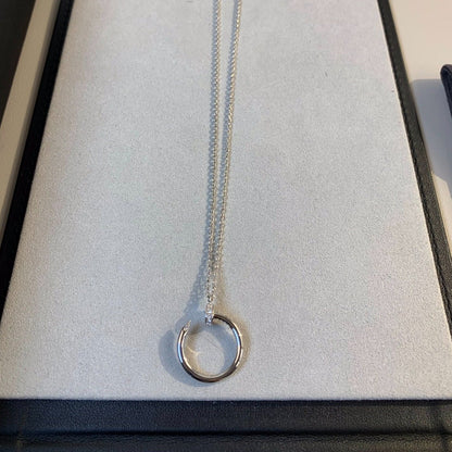 [Everoly JW]JUSTE NECKLACE SILVER