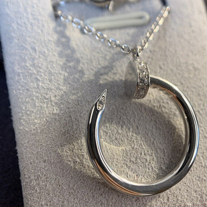 [Everoly JW]JUSTE NECKLACE SILVER