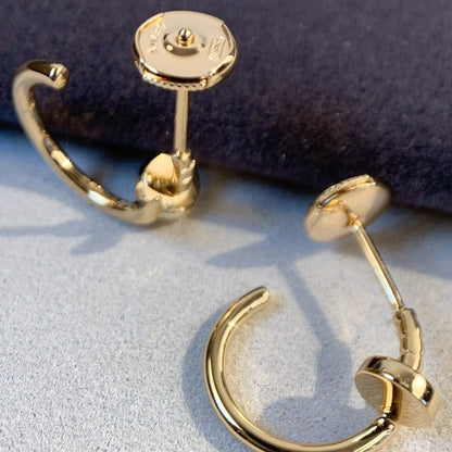 [Everoly JW]JUSTE EARRINGS PINK GOLD