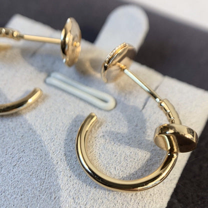 [Everoly JW]JUSTE EARRINGS PINK GOLD