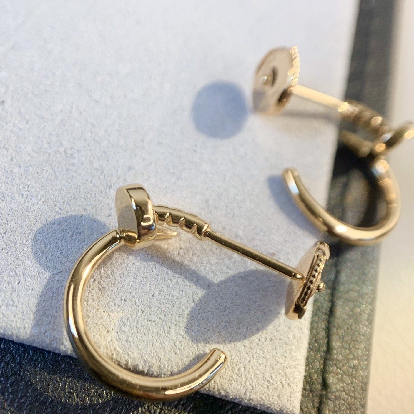 [Everoly JW]JUSTE EARRINGS PINK GOLD