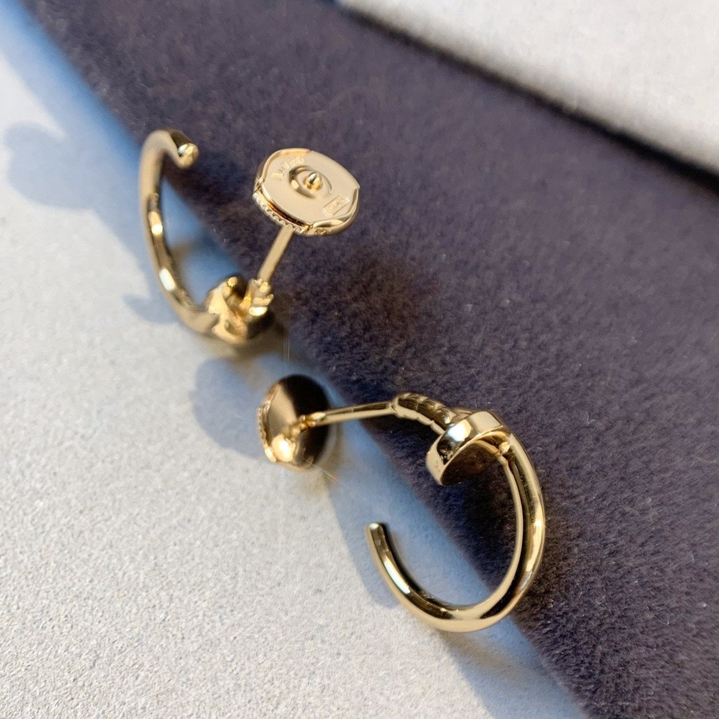 [Everoly JW]JUSTE EARRINGS PINK GOLD