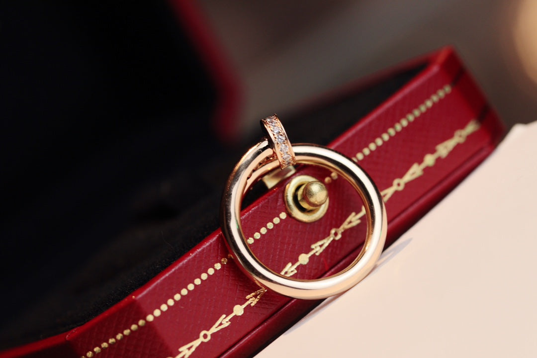 [Everoly JW]JUSTE RING 2.65MM PINK GOLD DIAMOND