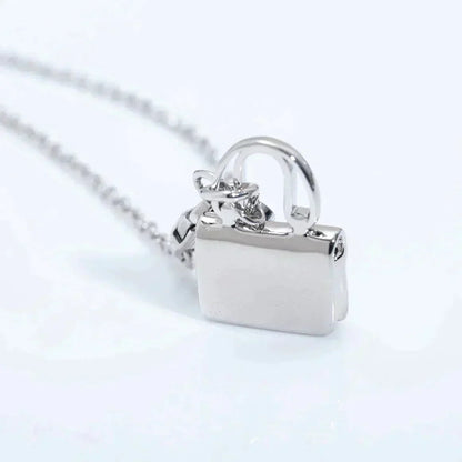 [Everoly JW]AMULETTE PEDANT SILVER NECKLACE
