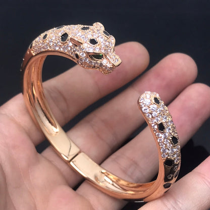 [Everoly JW]PANTHERE BIG BRACELET DIAMONDS