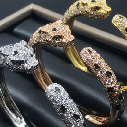 [Everoly JW]PANTHERE BIG BRACELET DIAMONDS