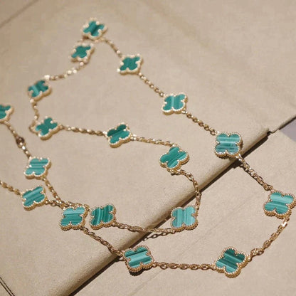 [Everoly JW]CLOVER 20 MOTIFS MALACHITE GOLD