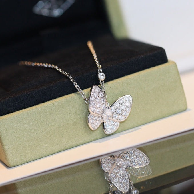 [Everoly JW]BUTTERFLY DIAMOND NECKLACE