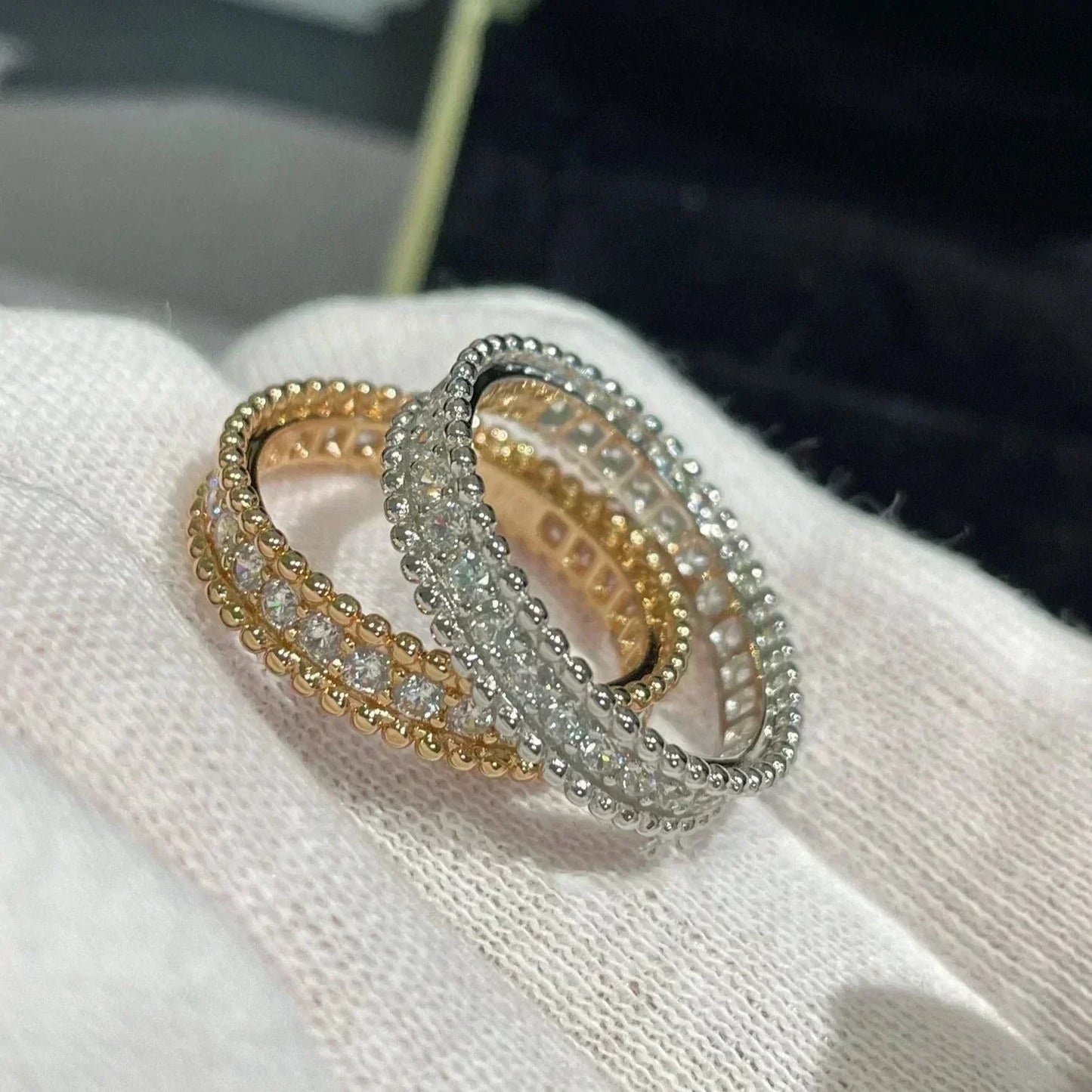[Everoly JW]PERLEE DIAMOND ROSE GOLD RING