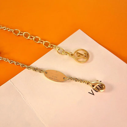 [Everoly JW]LOGO STAR MOTIF GOLD BRACELET