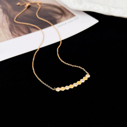 [Everoly JW]BEE MY LOVE DIAMOND NECKLACE