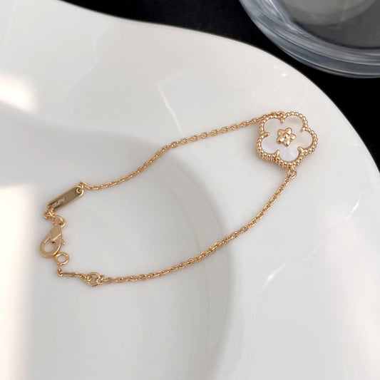 [Everoly JW]LUCKY SPRING ROSE GOLD MOP BRACELET