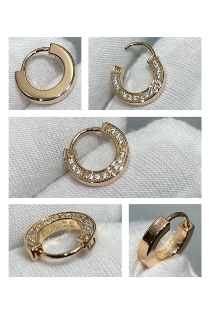 [Everoly JW]LOVE DIAMOND EARRINGS