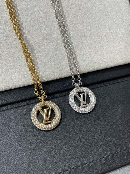 [Everoly JW]BY NIGHT DIAMOND PAVED NECKLACE