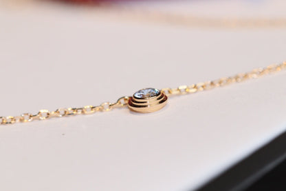 [Everoly JW]DAMOUR DIAMOND NECKLACE