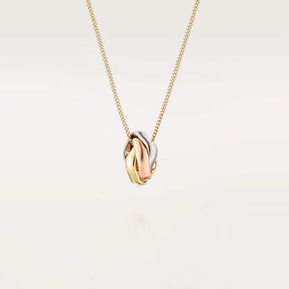 [Everoly JW]TRINITY NECKLACE GOLD SMALL MODEL