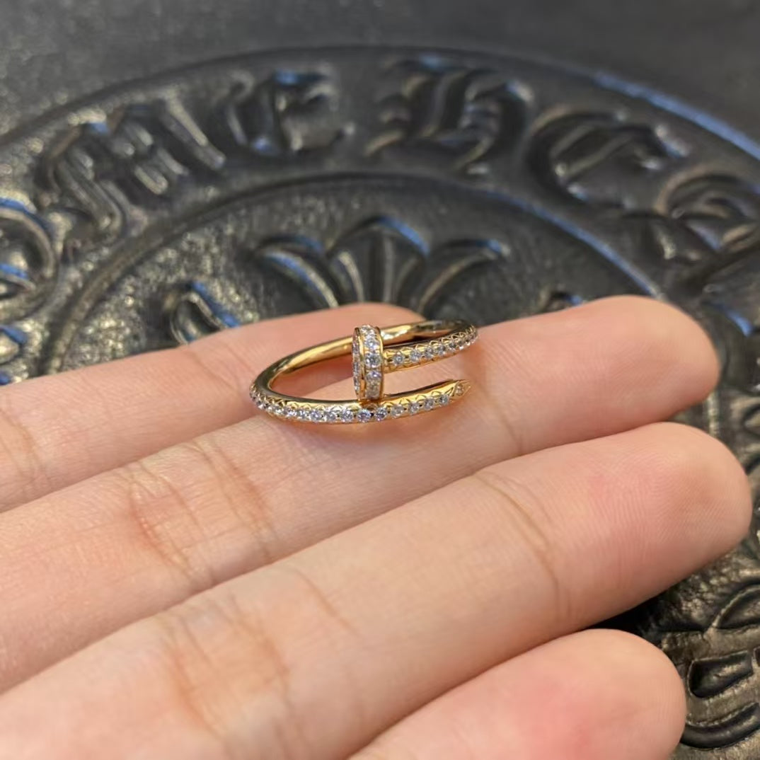 [Everoly JW]JUSTE RING 1.8MM GOLD DIAMONDS