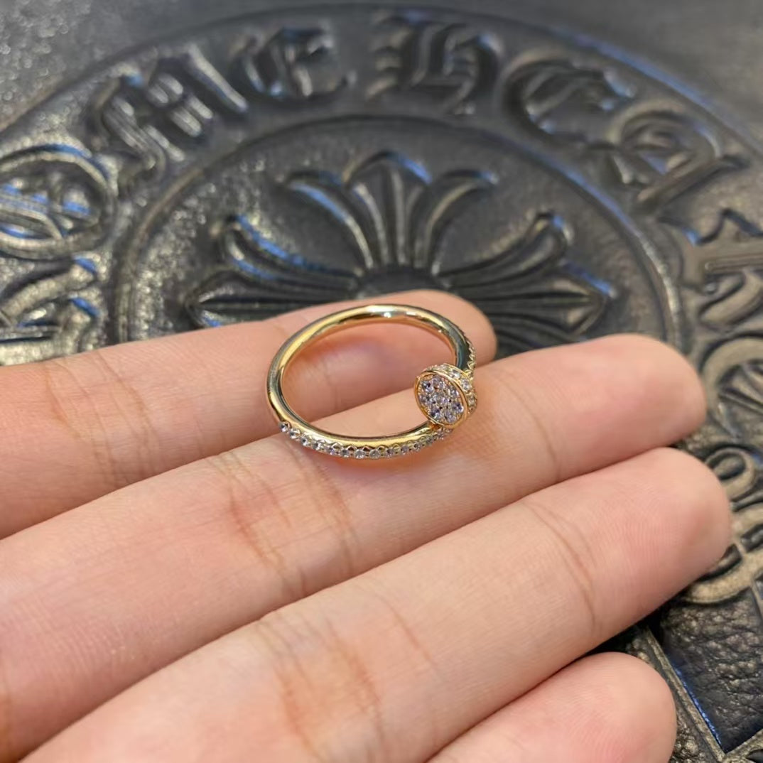 [Everoly JW]JUSTE RING 1.8MM GOLD DIAMONDS