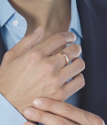 [Everoly JW]ALLIANCE LIENS VIDENCE DIAMOND 4MM RING