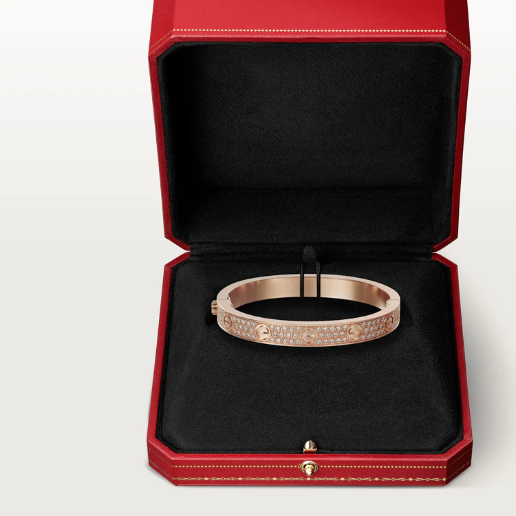 [Everoly JW]LOVE BRACELET 6.1MM DIAMOND-PAVED