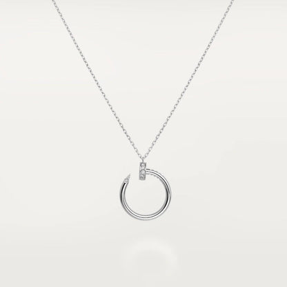 [Everoly JW]JUSTE NECKLACE SILVER