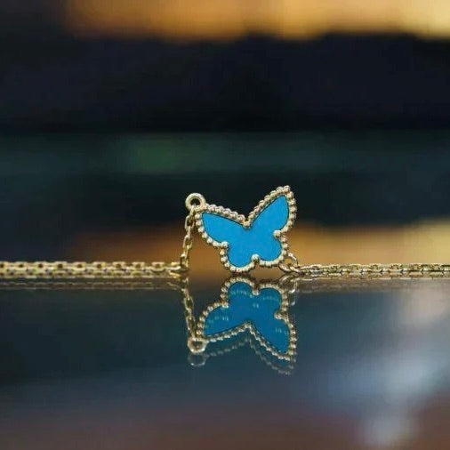 [Everoly JW]BUTTERFLY TURQUOISE BUTTERFLY BRACELET