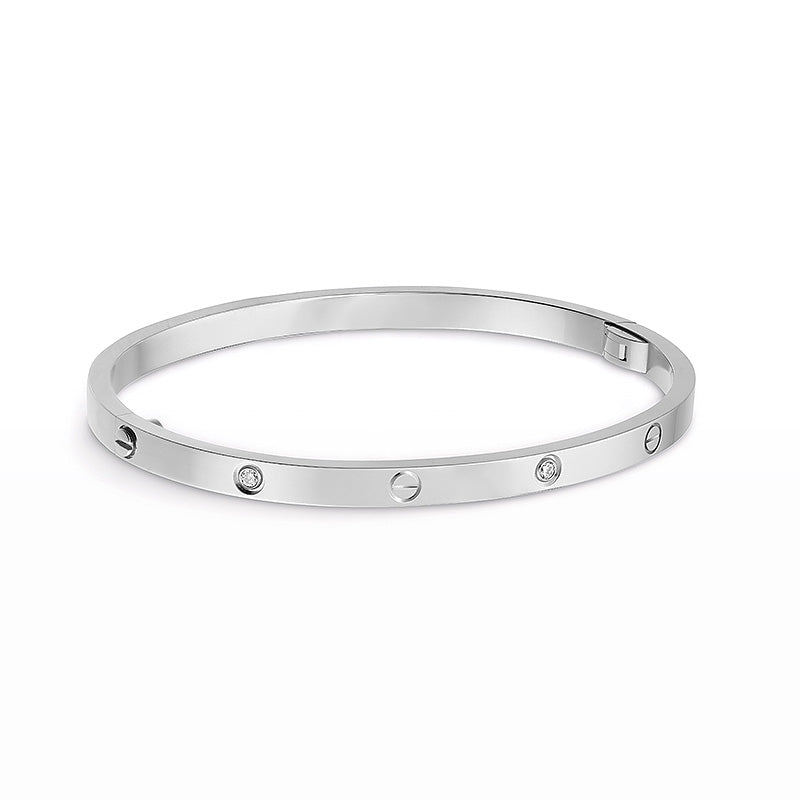 [Everoly JW]LOVE BRACELET 3.65MM 6 DIAMONDS