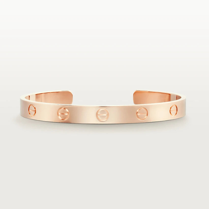 [Everoly JW]LOVE BRACELET 6.1MM OPEN CUFF