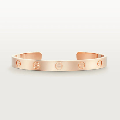 [Everoly JW]LOVE BRACELET 6.1MM OPEN CUFF