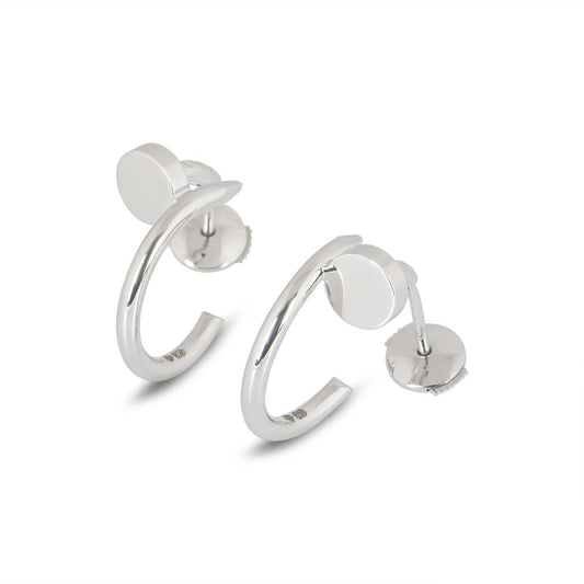 [Everoly JW]JUSTE EARRINGS SILVER