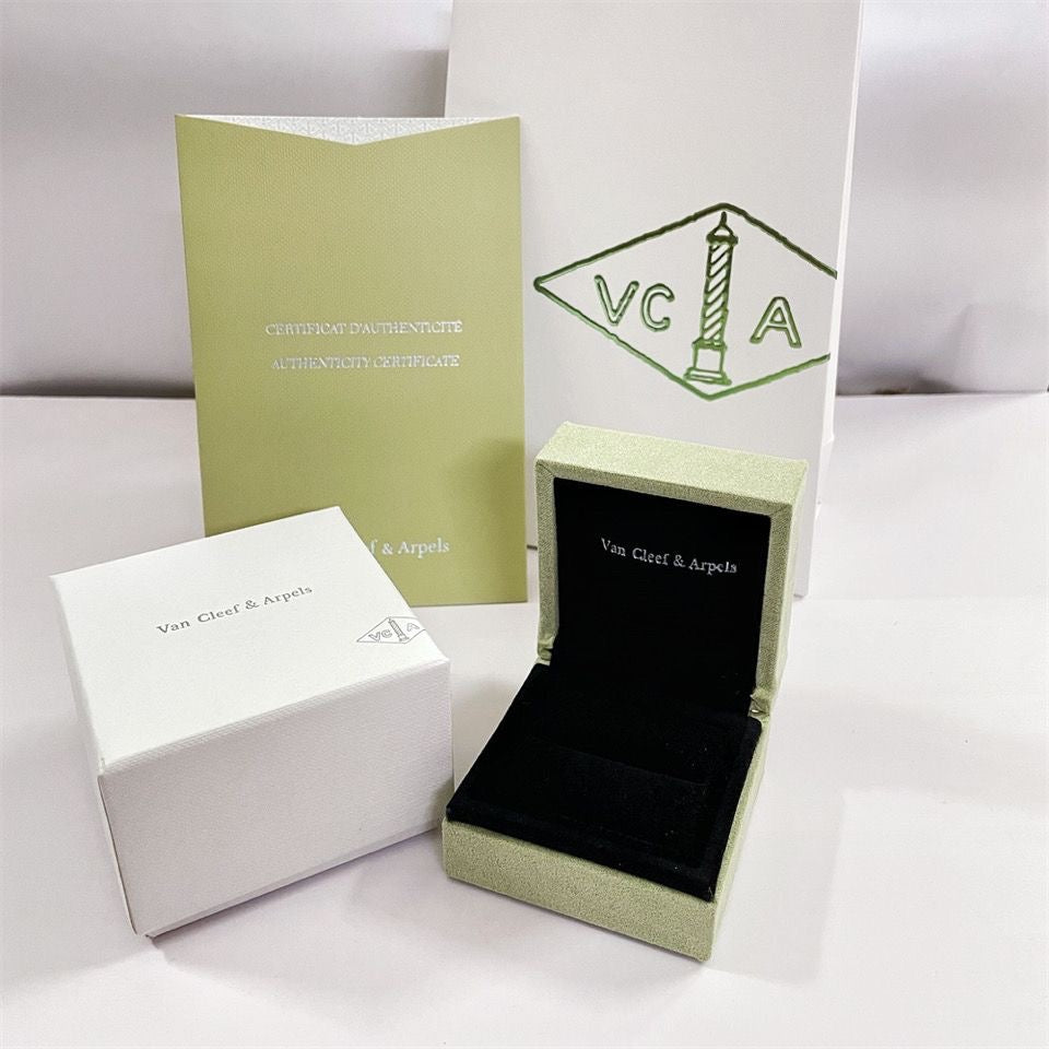 [Everoly JW]VA CLOVER BRACELET NECKLACE RING BOX GIFT BAG