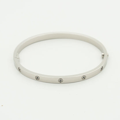 [Everoly JW]LOVE BRACELET 3.65MM 10 DIAMONDS