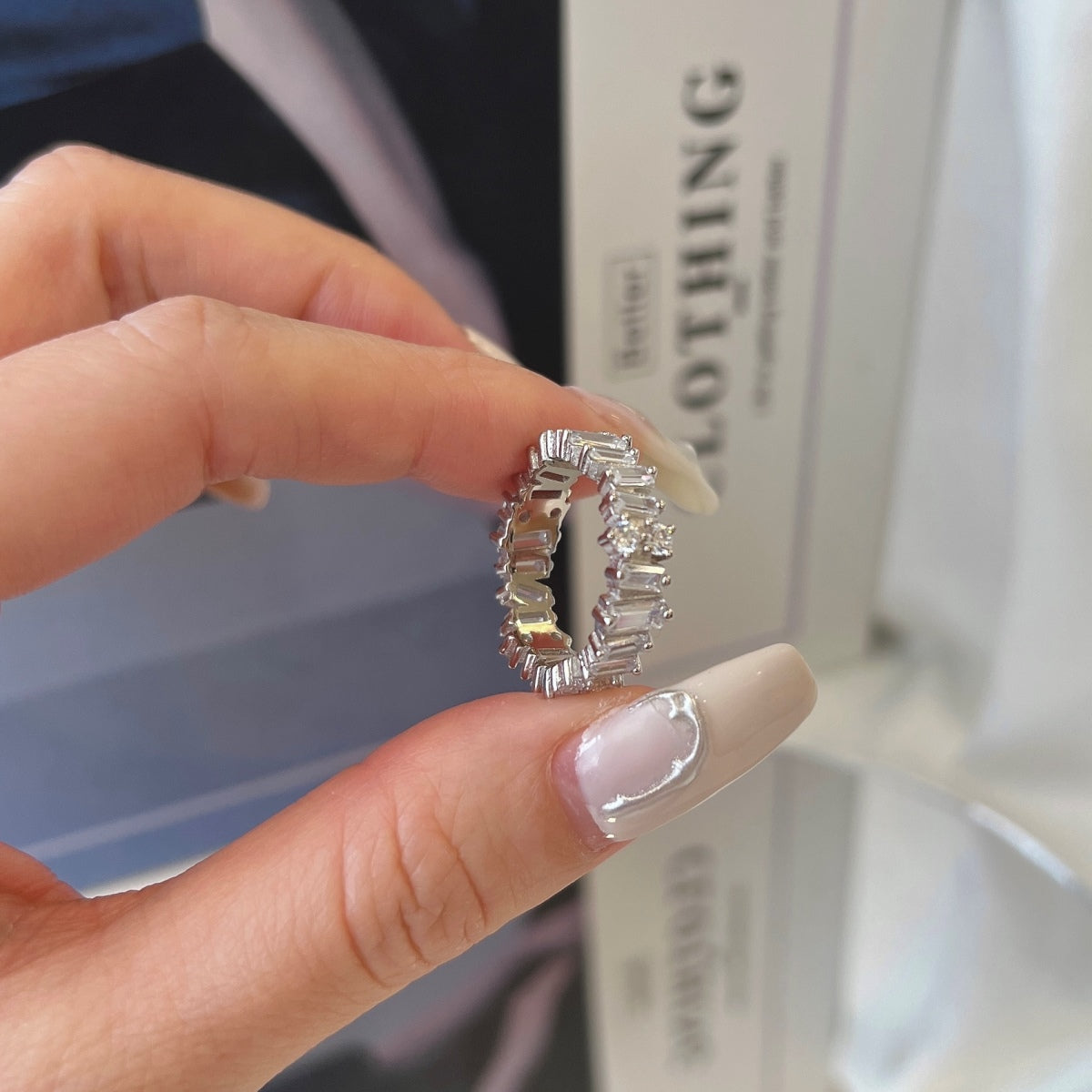 [Everoly JW]Delicate Multi Shape Tennis Ring