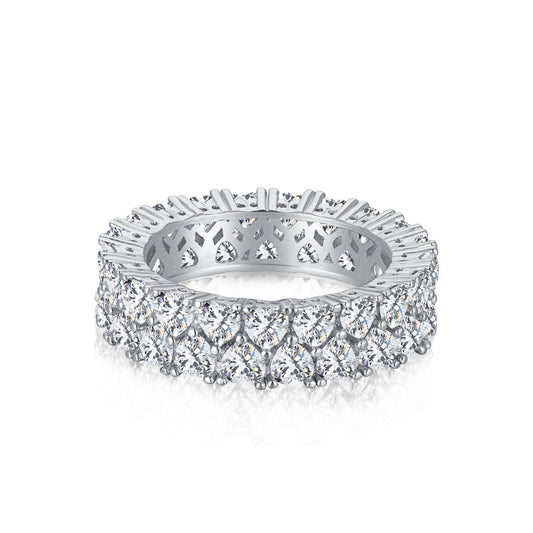 [Everoly JW]Sparkling Full Heart Ring