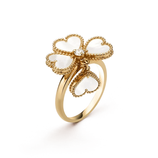 [Everoly JW]SWEET CLOVER WHITE MOP RING