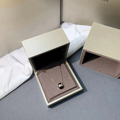 [Everoly JW]JEUX DE ROSE GOLD DIAMOND NECKLACE