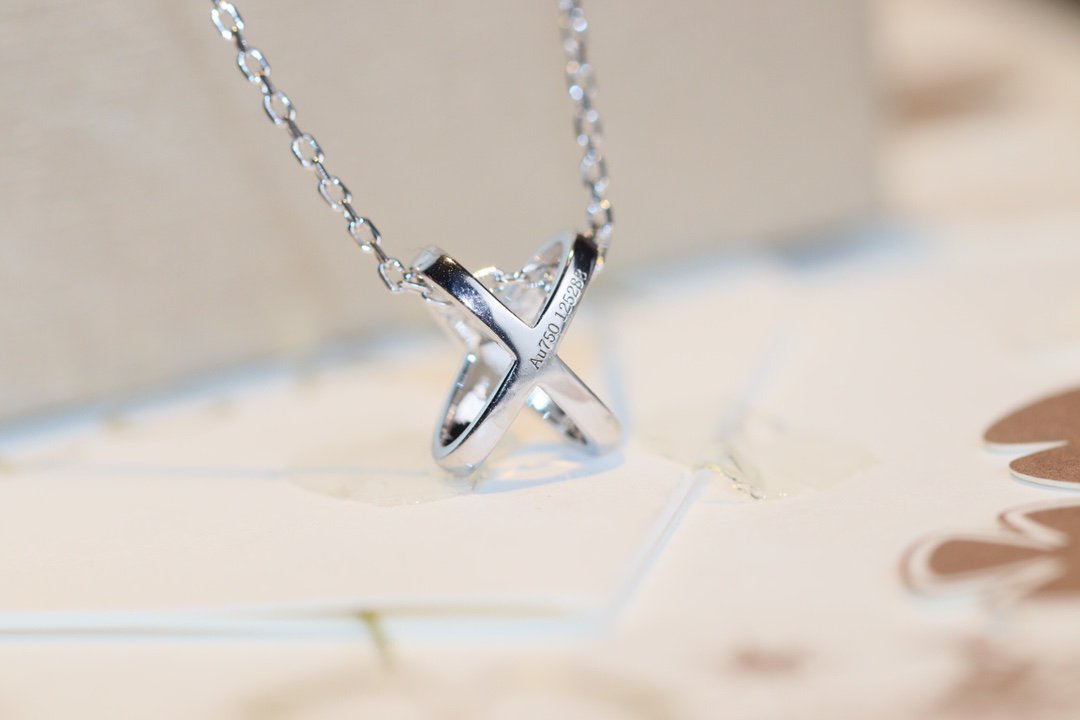 [Everoly JW]JEUX DE DIAMOND NECKLACE