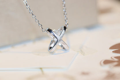 [Everoly JW]JEUX DE DIAMOND NECKLACE