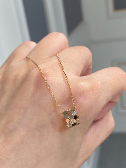 [Everoly JW]BEE LOVE DIAMOND NECKLACE