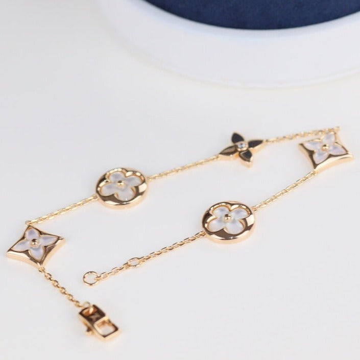 [Everoly JW]LEAF CLOVER BRACELET