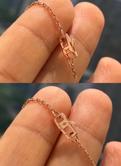 [Everoly JW]BLOSSOM PENDANT PINK GOLD AND DIAMOND