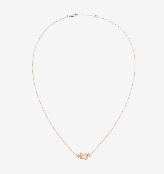 [Everoly JW]FORCE 10 DIAMOND PINK GOLD NECKLACE MINI MODEL