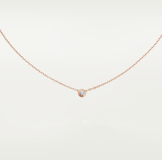 [Everoly JW]DAMOUR DIAMOND NECKLACE