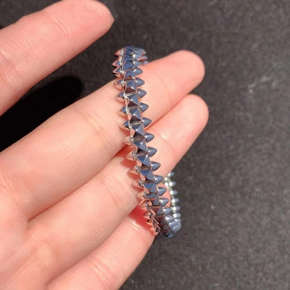 [Everoly JW]CLASH SILVER BRACELET